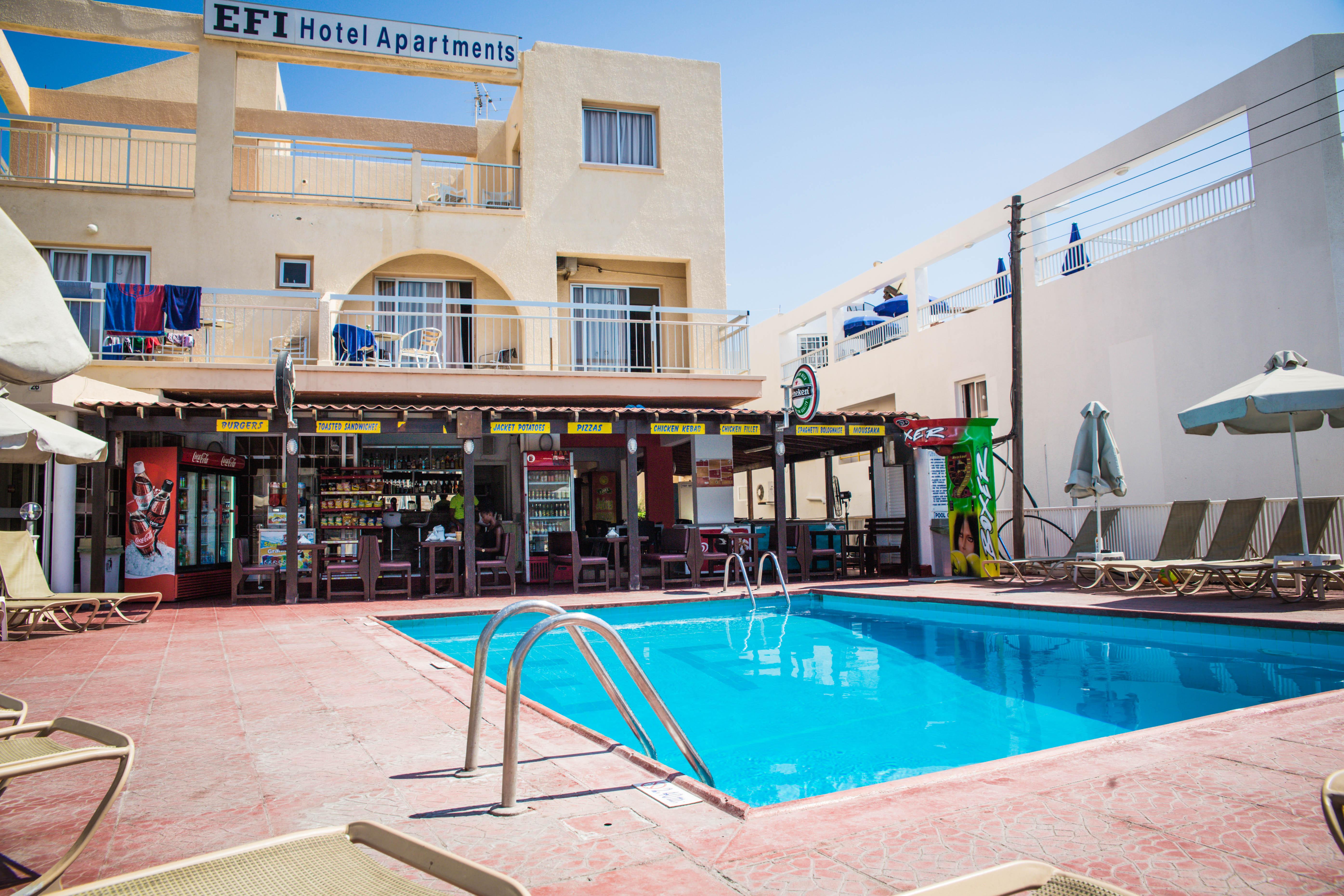 أيا نابا Efi Hotel Apts المظهر الخارجي الصورة